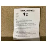 Kitchen HQ 7-piece Wavy Edge Nonstick Knife Block Set