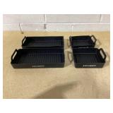 Kitchen HQ 4-piece Silicone Sheet Pan Divider Inserts with Handles