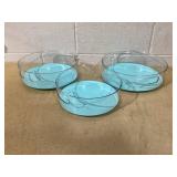 Improvements 3-piece Clear High Wall Turntables