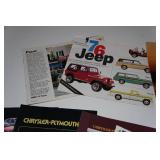 Sales Brochures - Dodge, Plymouth, Suzuki, Jeep Sales Brochures - Dodge, Plymouth, Suzuki, Jeep