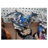 Glass Dolphin Décor Glass Dolphin Décor