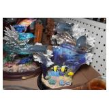 Glass Dolphin Décor Glass Dolphin Décor