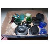 Glass and Decorative Hats Glass and Decorative Hats