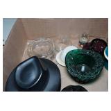 Glass and Decorative Hats Glass and Decorative Hats