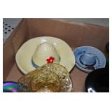 Glass and Decorative Hats - Some Fenton Glass and Decorative Hats - Some Fenton