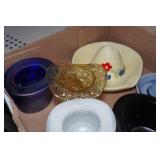 Glass and Decorative Hats - Some Fenton Glass and Decorative Hats - Some Fenton