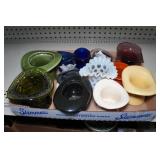 Glass and Decorative Hats - Some Fenton Glass and Decorative Hats - Some Fenton