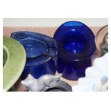 Glass and Decorative Hats - Some Fenton Glass and Decorative Hats - Some Fenton
