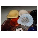Glass and Decorative Hats - Some Fenton Glass and Decorative Hats - Some Fenton