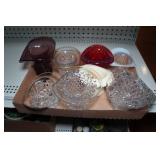 Glass and Decorative Hats - Some Fenton Glass and Decorative Hats - Some Fenton
