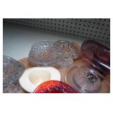 Glass and Decorative Hats - Some Fenton Glass and Decorative Hats - Some Fenton