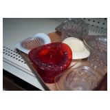 Glass and Decorative Hats - Some Fenton Glass and Decorative Hats - Some Fenton