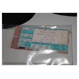 Vintage Tour Hats and Concert Tickets - Rush, Pink Floyd, Judas Priest Vintage Tour Hats and Concert Tickets - Rush, Pink Floyd, Judas Priest
