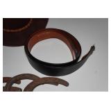 Cowboy Boots, Hat, Belts - Horseshoes Cowboy Boots, Hat, Belts - Horseshoes