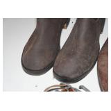 Cowboy Boots, Hat, Belts - Horseshoes Cowboy Boots, Hat, Belts - Horseshoes