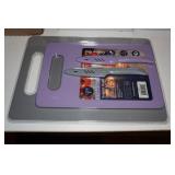 Kitchen Goods - Knives and Cutting Boards, Fruit Trays, Spice Jars Kitchen Goods - Knives and Cutting Boards, Fruit Trays, Spice Jars