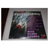 Famous Ghost Stories with Scary Sounds Vinyl Record Album Famous Ghost Stories with Scary Sounds Vinyl Record Album