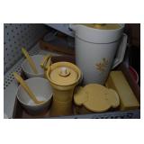 Vintage Tupperware Pitcher and Accessories Vintage Tupperware Pitcher and Accessories
