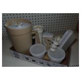 Vintage Tupperware Pitcher and Containers Vintage Tupperware Pitcher and Containers