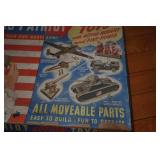Antique Young Patriot Military Vehicle Construction Set Antique Young Patriot Military Vehicle Construction Set
