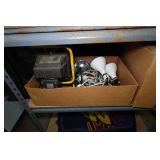 Contents of Shelf - Tools, Floor Mats, Plank Extensions Contents of Shelf - Tools, Floor Mats, Plank Extensions