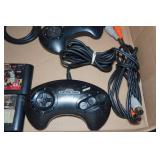 Sega Genesis Game Console with Controllers and Games Sega Genesis Game Console with Controllers and Games