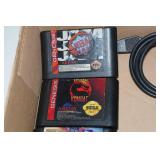 Sega Genesis Game Console with Controllers and Games Sega Genesis Game Console with Controllers and Games
