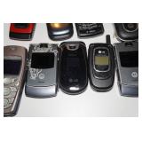 Assorted Vintage Cell Phones and Chargers Assorted Vintage Cell Phones and Chargers