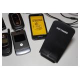 Assorted Vintage Cell Phones and Chargers Assorted Vintage Cell Phones and Chargers