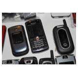 Assorted Vintage Cell Phones and Chargers Assorted Vintage Cell Phones and Chargers