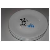 Vintage Disney Mickey Mouse Plate Set Vintage Disney Mickey Mouse Plate Set