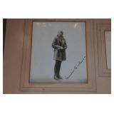 Amelia Earhart Framed Autograph and Photo Amelia Earhart Framed Autograph and Photo
