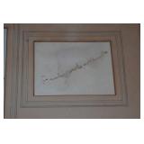 Amelia Earhart Framed Autograph and Photo Amelia Earhart Framed Autograph and Photo