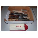 Assorted Knives and Sharpener Assorted Knives and Sharpener