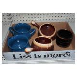 Stoneware Bean Pots - McCoy Stoneware Bean Pots - McCoy