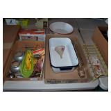Vintage Kitchenware - Corn Tray with Skewers Vintage Kitchenware - Corn Tray with Skewers