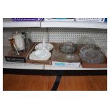 Assorted Glassware and Serving Assorted Glassware and Serving