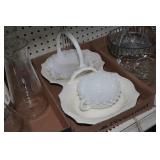 Assorted Glassware and Serving Assorted Glassware and Serving