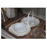 Assorted Glassware and Serving Assorted Glassware and Serving