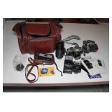 Minolta XG1 35mm SLR Camera with Accessories Minolta XG1 35mm SLR Camera with Accessories