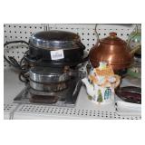 Electric Waffle Irons, Beer Stein, Tea Pots Electric Waffle Irons, Beer Stein, Tea Pots