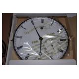 Department 56 Fine Porcelain Clock Face Plate Department 56 Fine Porcelain Clock Face Plate