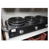 Bella Cucina Triple Crock Pot Bella Cucina Triple Crock Pot
