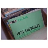 Vintage Chevrolet Manuals Vintage Chevrolet Manuals