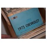 Vintage Chevrolet Manuals Vintage Chevrolet Manuals