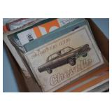 Vintage Chevrolet Manuals Vintage Chevrolet Manuals