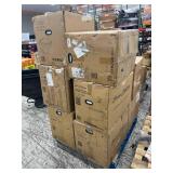 Pallet of 9 Hanging Toilets and Systems/Bidets (See Pictures & Description for Details) Pallet of 9 Hanging Toilets and Systems/Bidets (See Pictures & Description for Details)