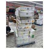 Pallet of 9 Hanging Toilets and Systems/Bidets (See Pictures & Description for Details) Pallet of 9 Hanging Toilets and Systems/Bidets (See Pictures & Description for Details)