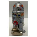 Tin Litho Miniature Wind-Up Robot (WORKS) 4" Tin Litho Miniature Wind-Up Robot (WORKS) 4"