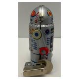Tin Litho Miniature Wind-Up Robot (WORKS) 4" Tin Litho Miniature Wind-Up Robot (WORKS) 4"